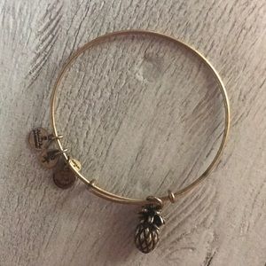 Alex and Ani Jewelry - Alex & Ani Pineapple Charm Bracelet Alex and Ani Jewelry - Alex & Ani Pineapple Charm Bracelet
